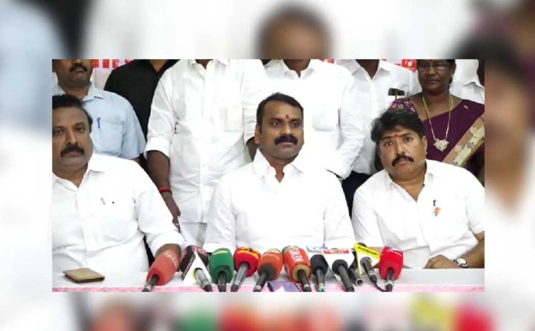 Tamilnadu bjp State president L murugan press meet